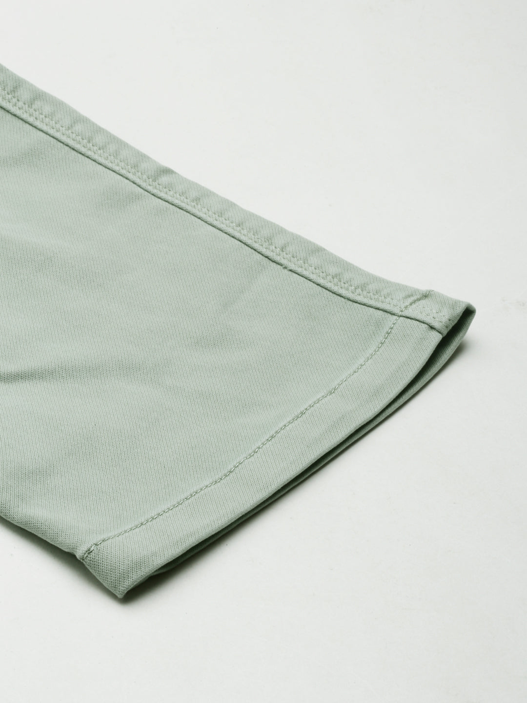 Women's Green Straight Fit Acid Wash High-Raise Denim Jeans