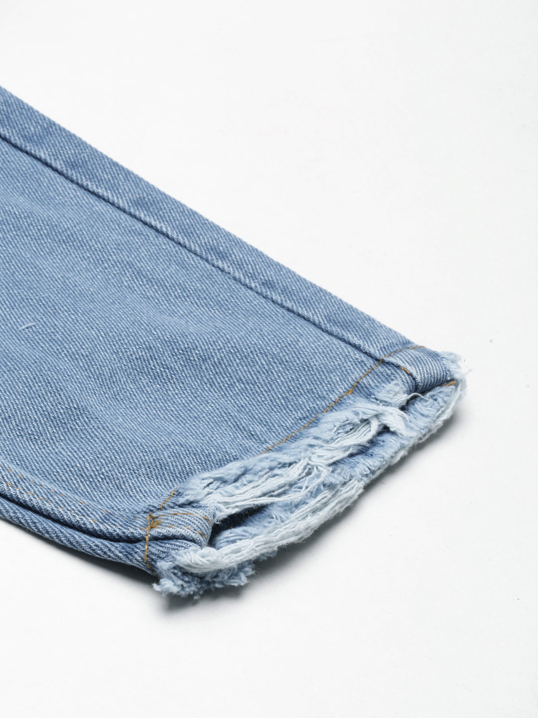 Women's Blue High-Rise Light Fade Light Shade Denim Jeans