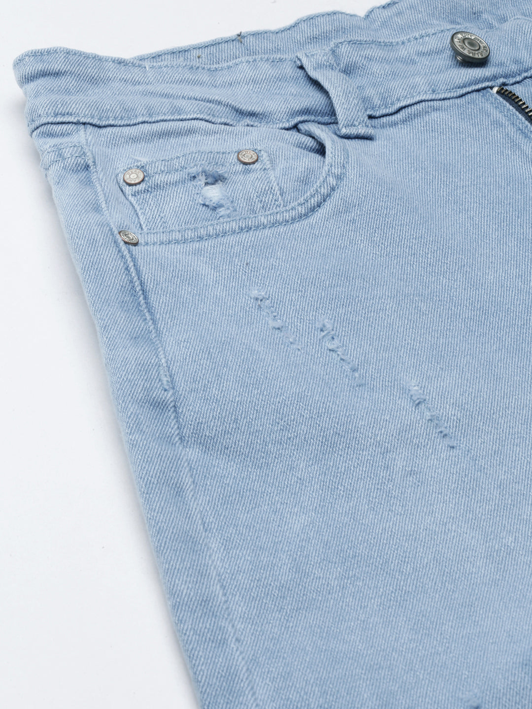 Women's Blue High-Rise Light Fade Denim Jeans