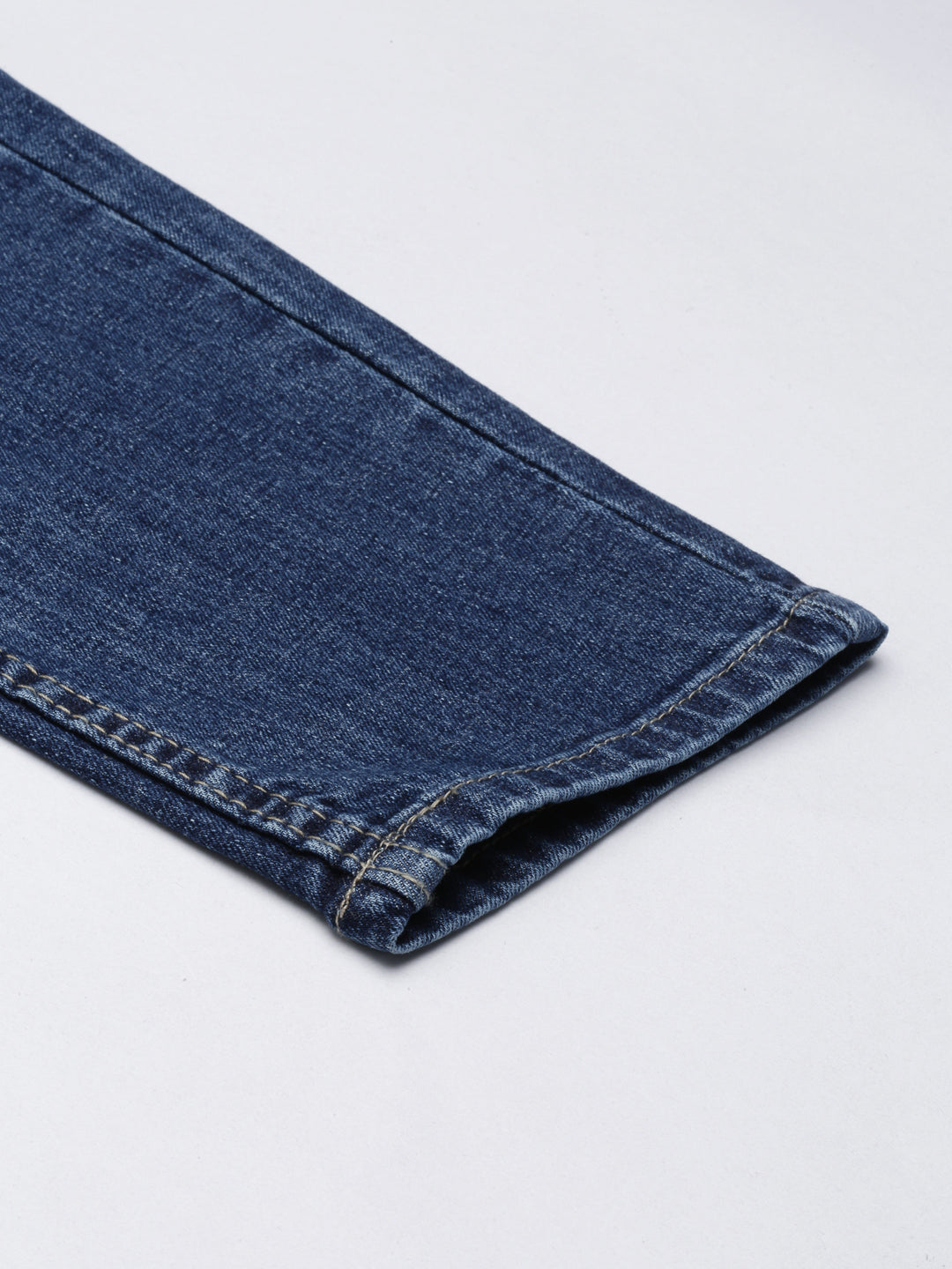 Women's Blue Mom Fit High-Rise Denim Jeans