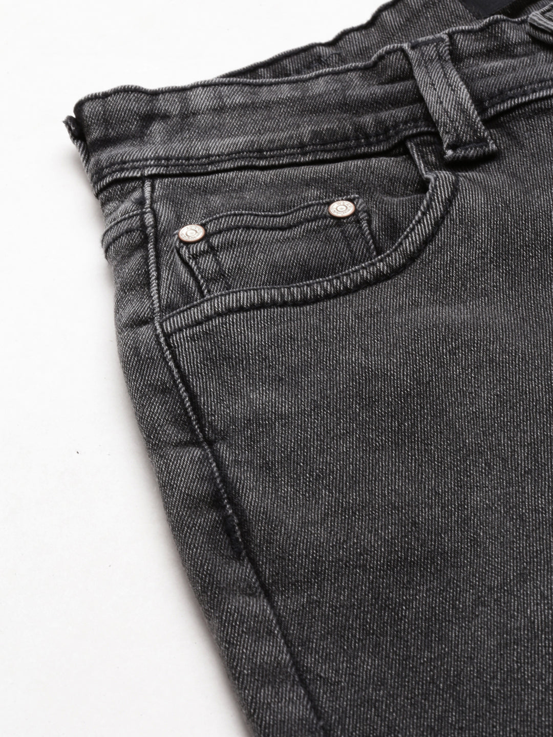 Women's Grey Mid Rise Skinny Fit Denim Jeans