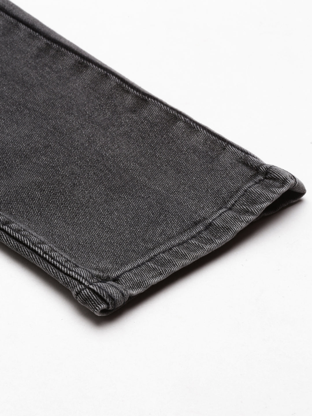 Women's Grey Mid Rise Skinny Fit Denim Jeans