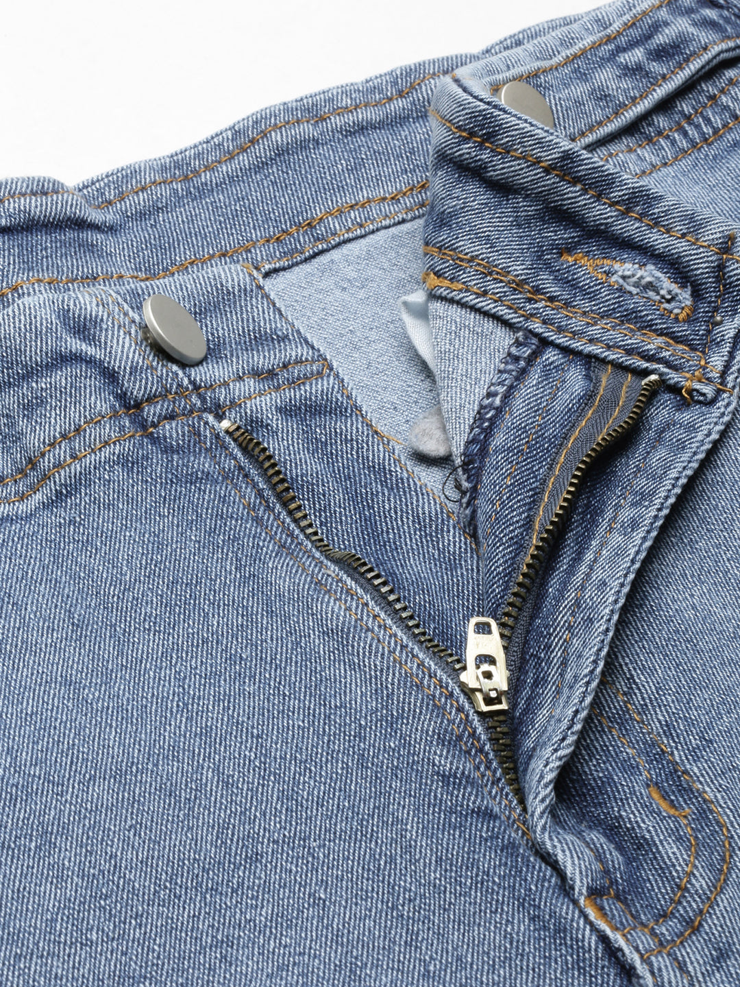 Women's Blue Light Fade Mom Fit High-Raise Denim Jeans