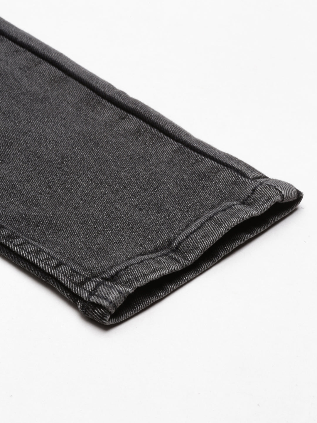 Women's Grey Jean Slim Fit Acid Wash Denim Jeans