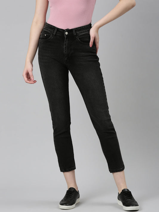 Women's Grey Light Fade Denim Jeans