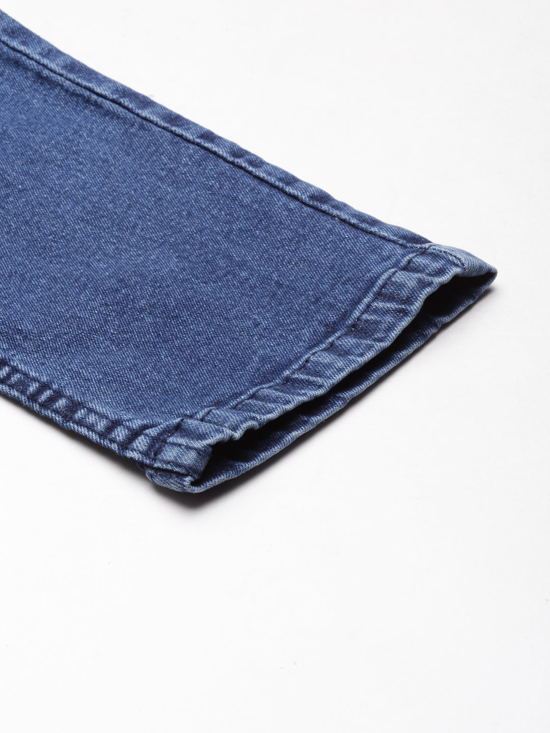 Women's Blue Slim Fit High Rise Light Fade Acid Wash Denim Jeans