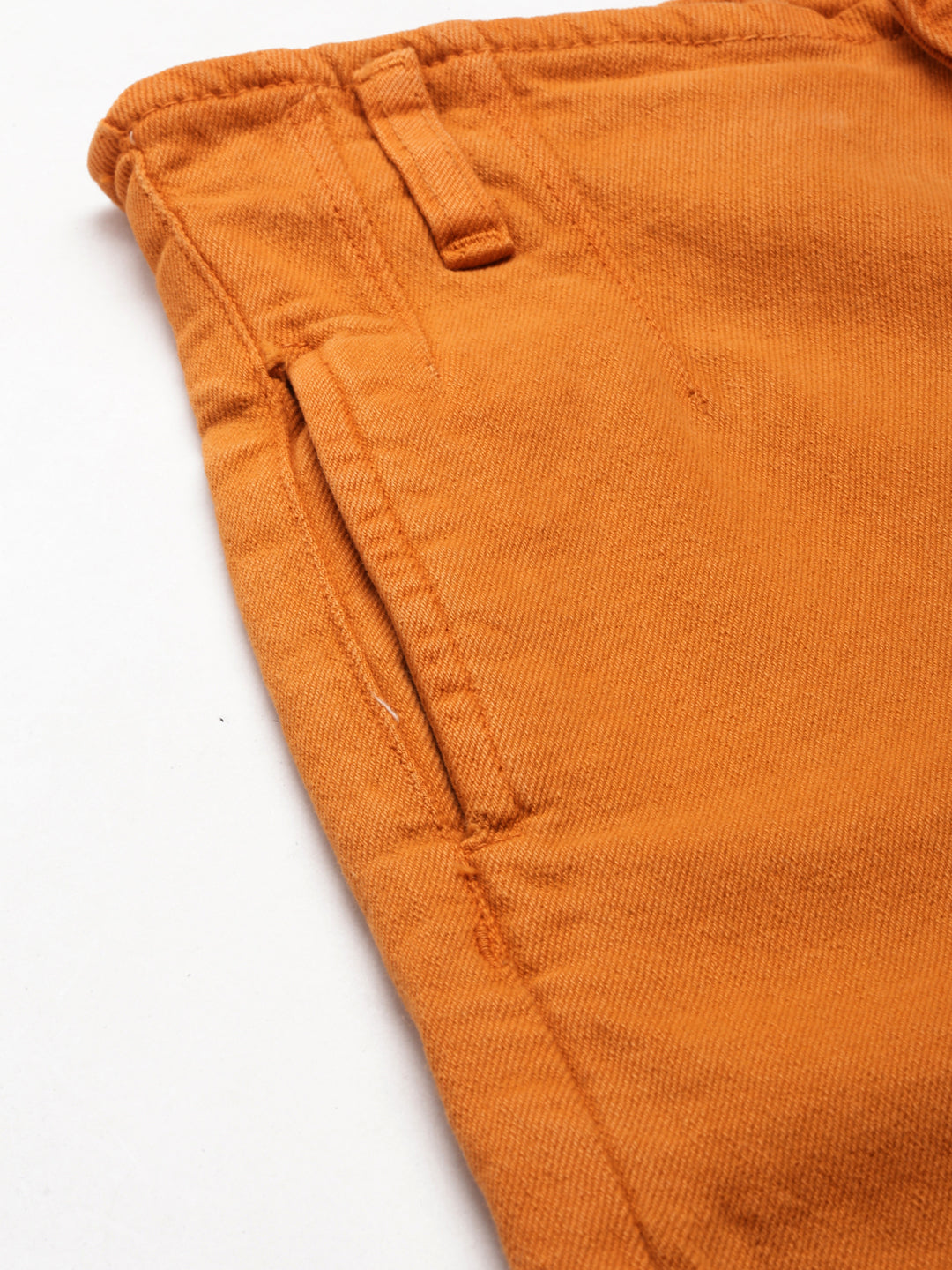 Women's Mustard Mid-Rise Slim Fit Coloured Shade Denim Jeans