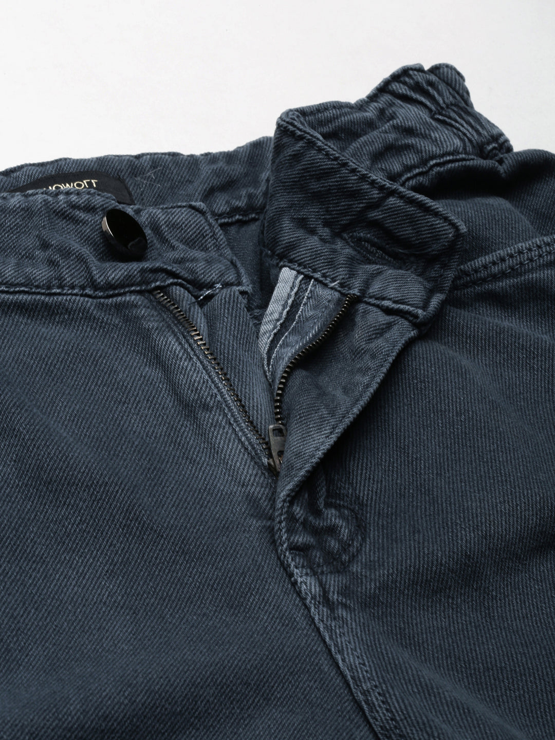 Women's Grey Cotton Straight Fit Denim Jeans