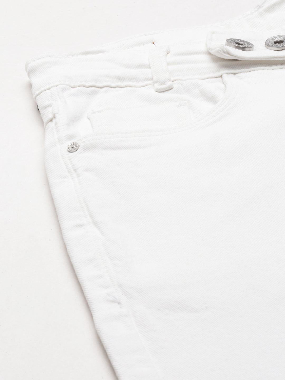 Women's White Skinny Fit Denim Jeans