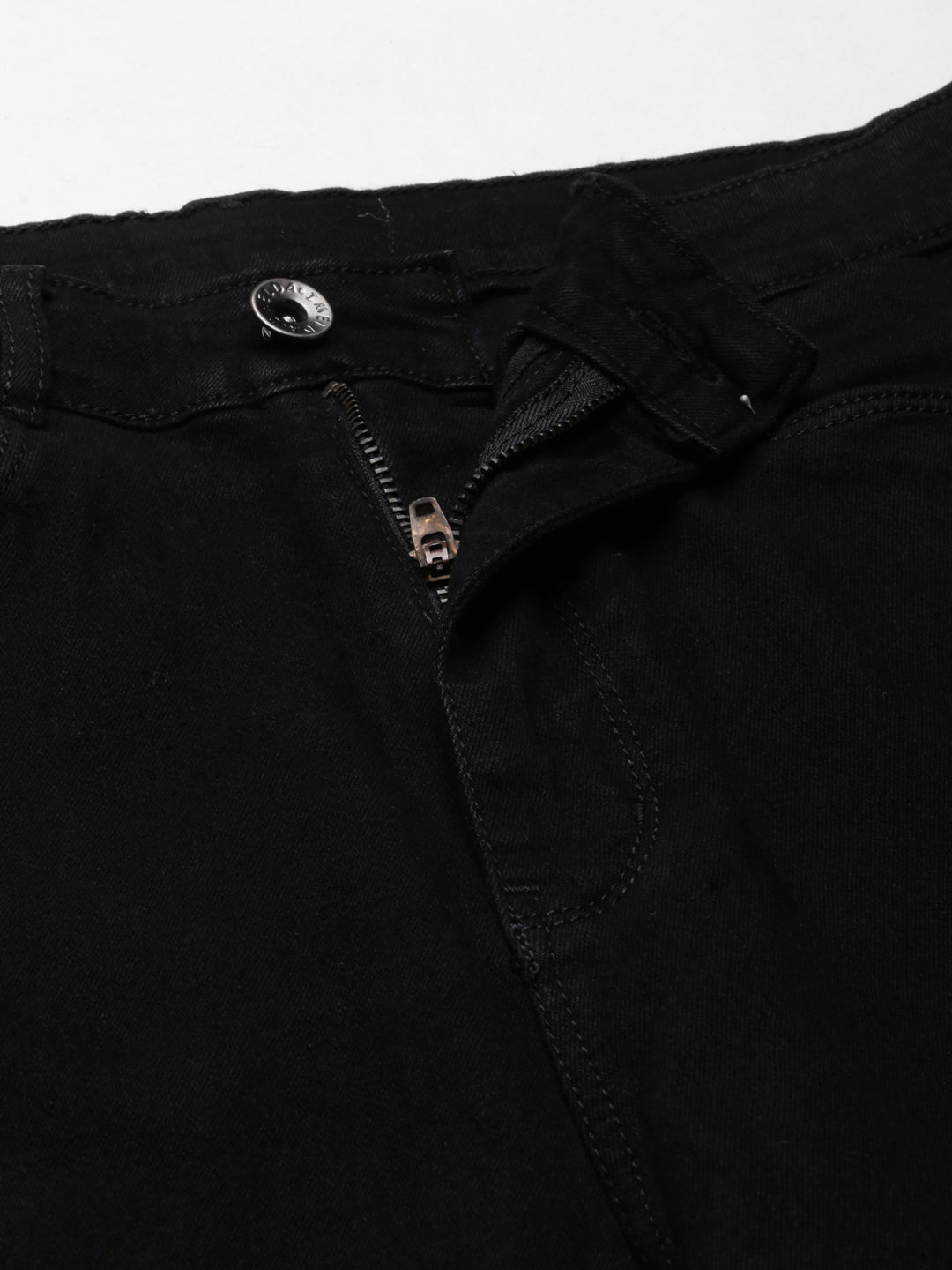 Women's Black Jean Mid-Rise Denim Jeans