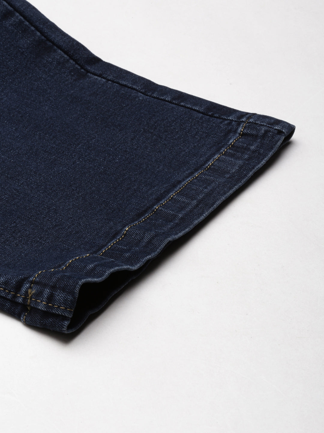 Women's Navy Blue Wide Leg Denim Jeans