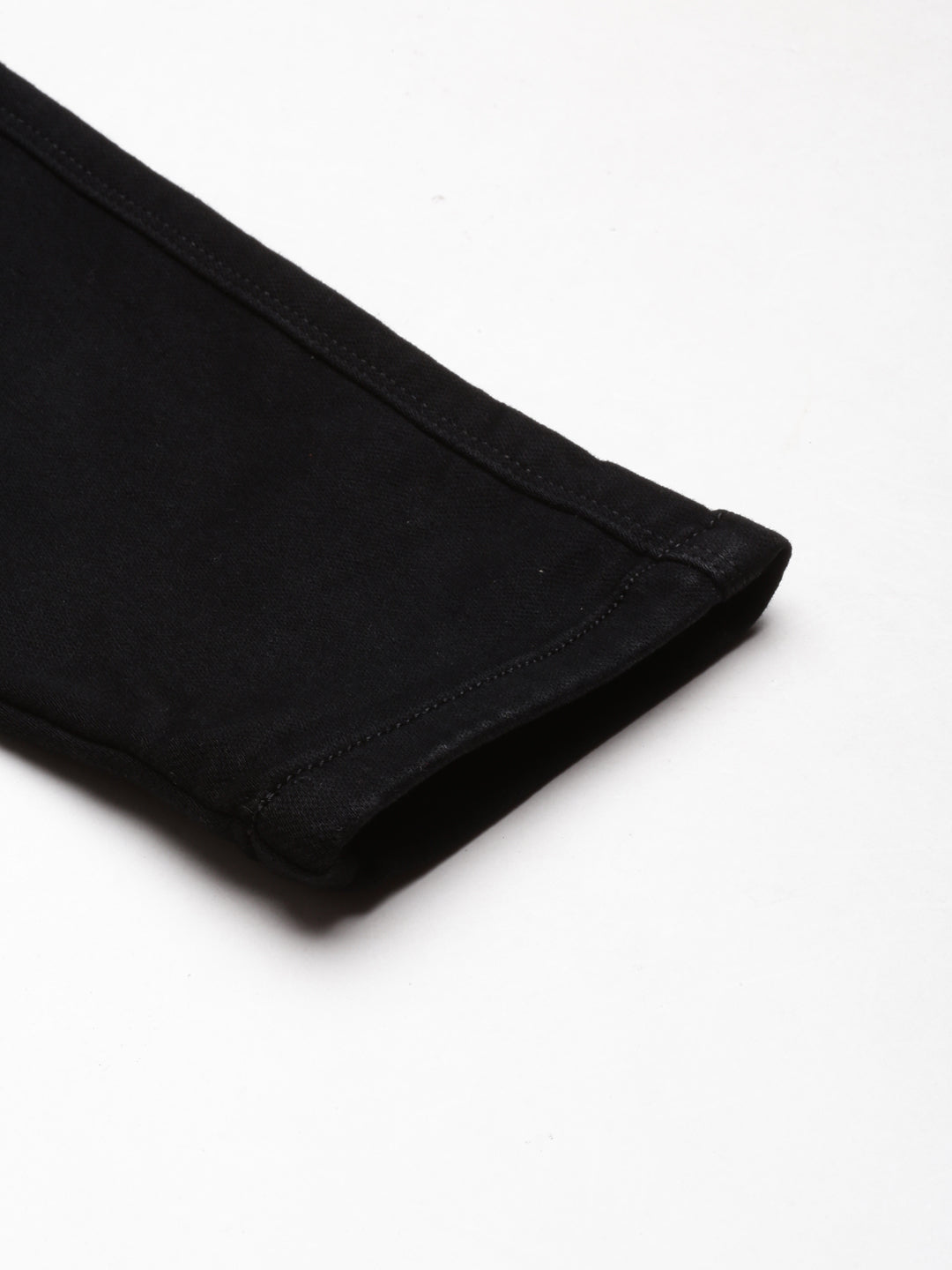 Women's Black Solid Skinny Fit Denim Jeans